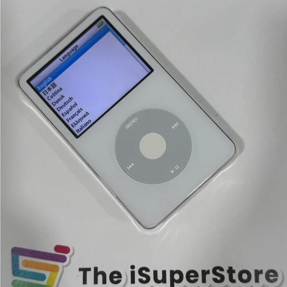 Apple IPod Classic 5th Gen 80GB Classic White + 1 YR warranty